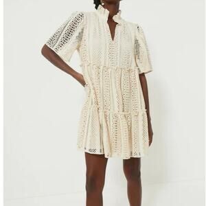 Womens TUCKERNUCK Sand Crochet Lace Crawford Dress Size S EUC!
